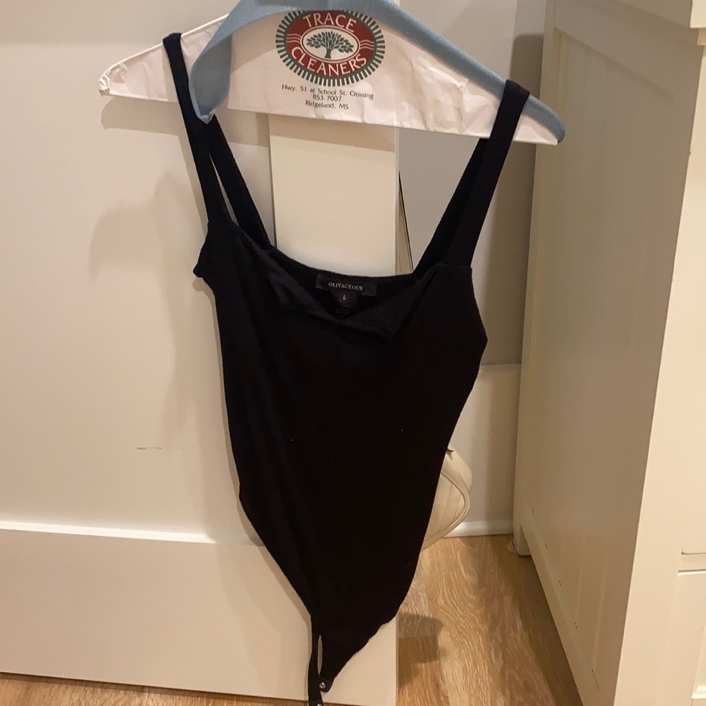 Olivaceous body suit